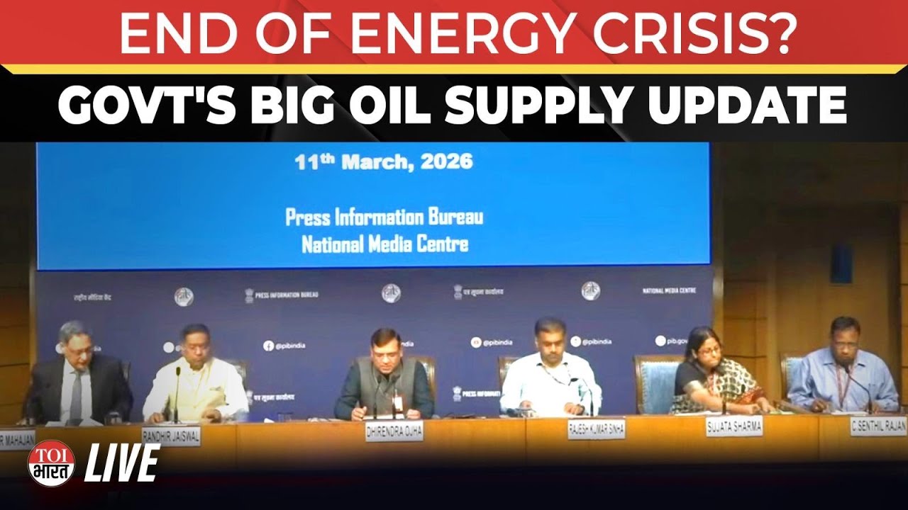 Live: Centre Briefs Media On West Asia War, Impact On India&rsquo;s Energy And Shipping