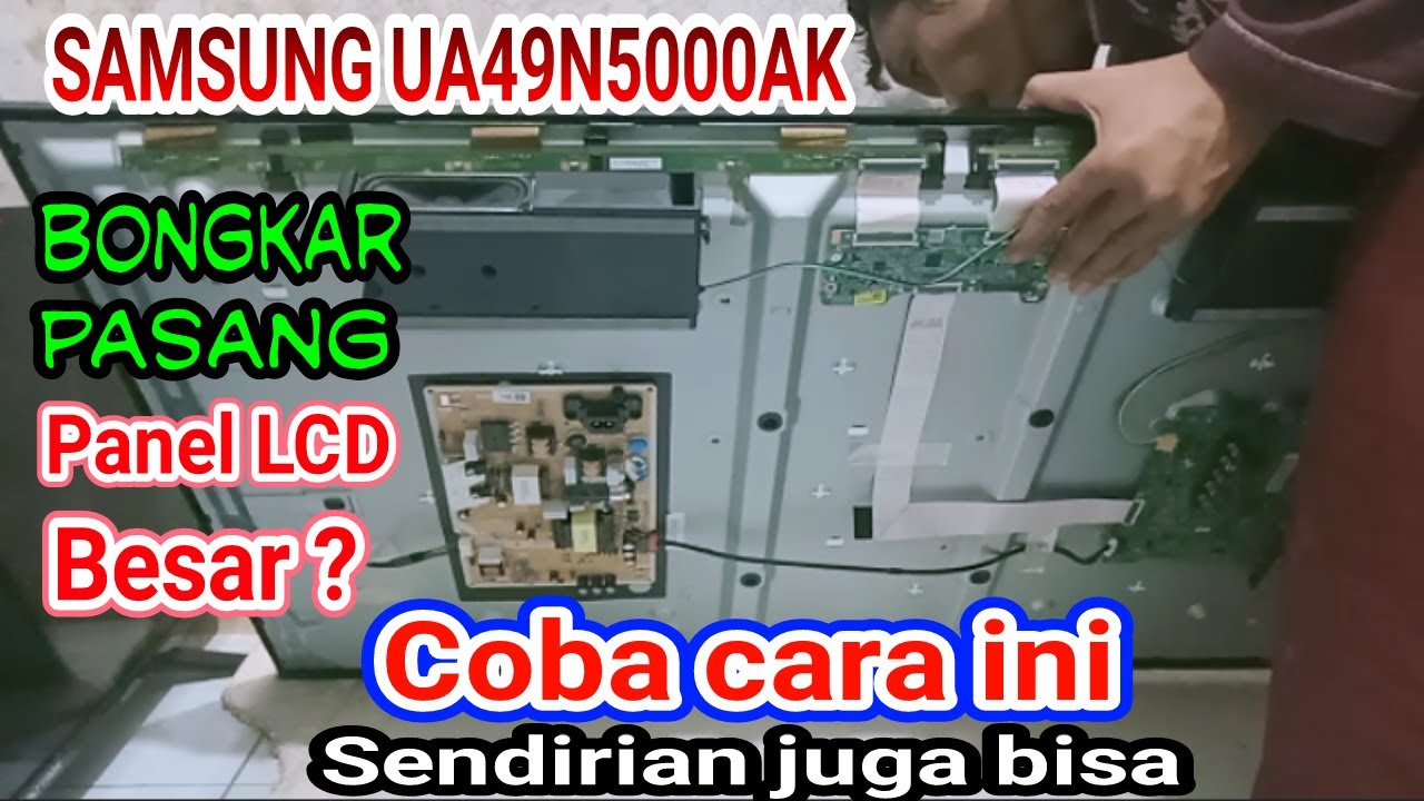 tv led samsung ada suara tidak ada gambar (tv led samsung 49 inch)