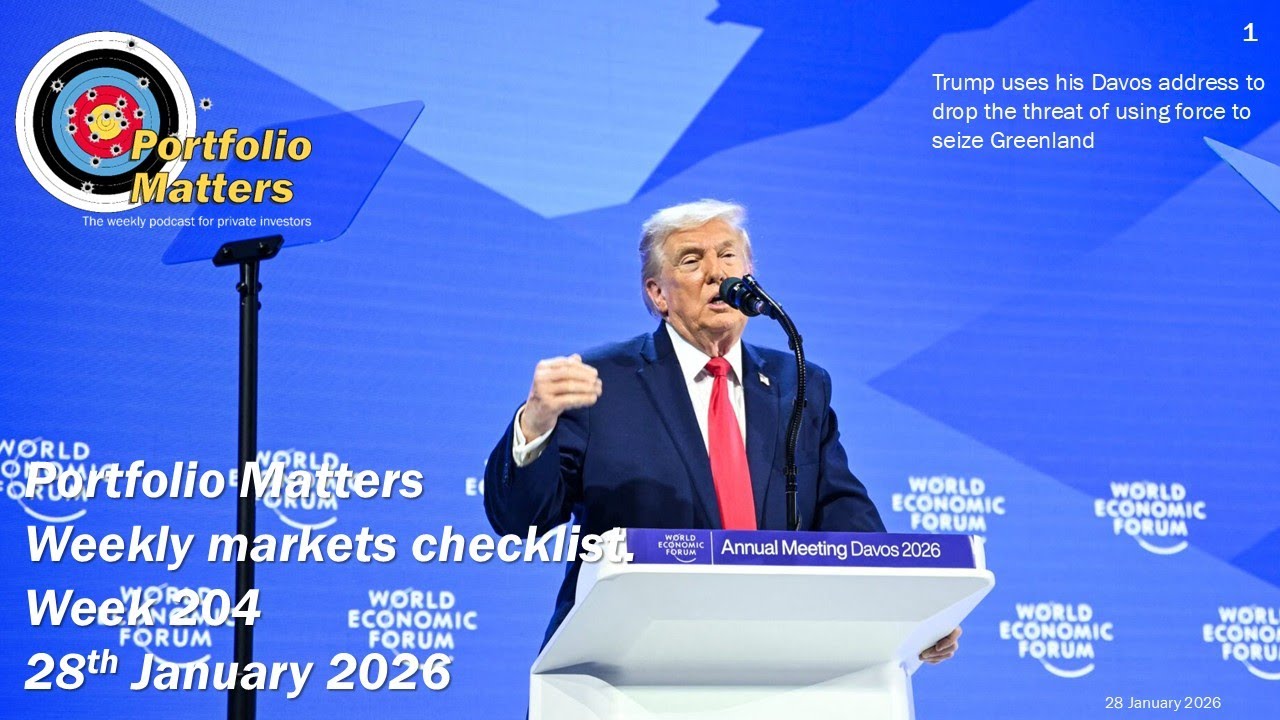 Weekly markets checklist. Week 204. 28th January 2026