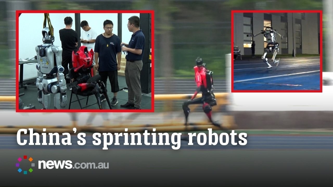 Chinese humanoid robot runs half-marathon faster than any human in the world.