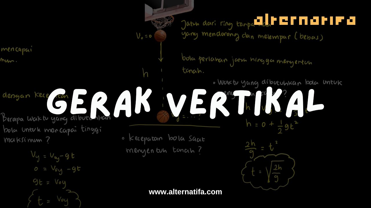 Kinematika Gerak : Gerak Vertikal | Fisika SMA | Alternatifa
