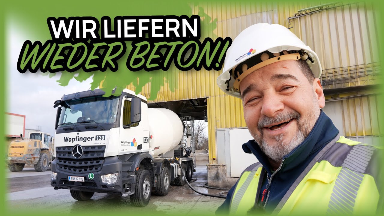 Wopfinger Transportbeton – Teil 2 | So wird der LKW beladen 🚛