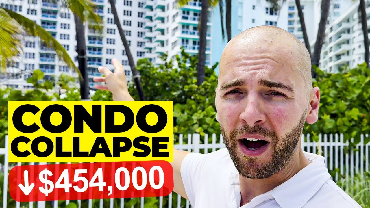 Condo prices in Florida are collapsing. 40% reductions on distressed listings.
