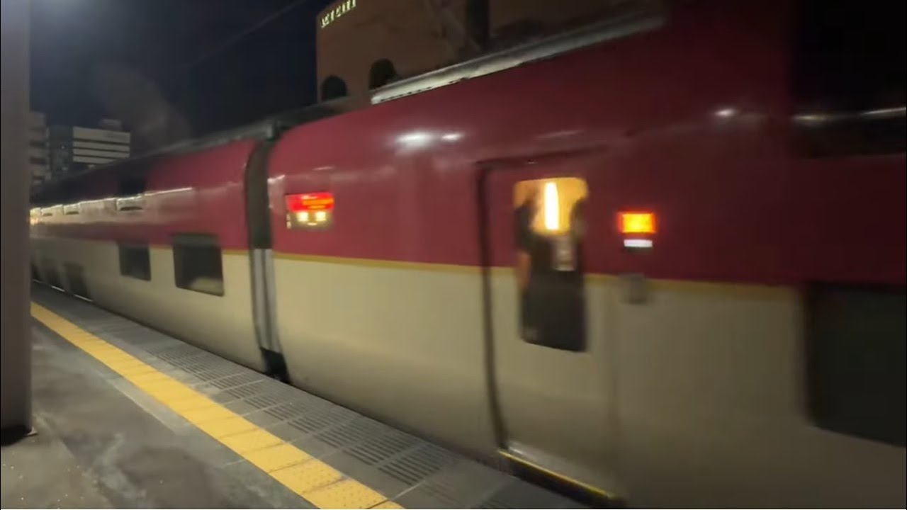 浜松駅よりjaさん乗車のサンライズ号のお見送りするばい✨