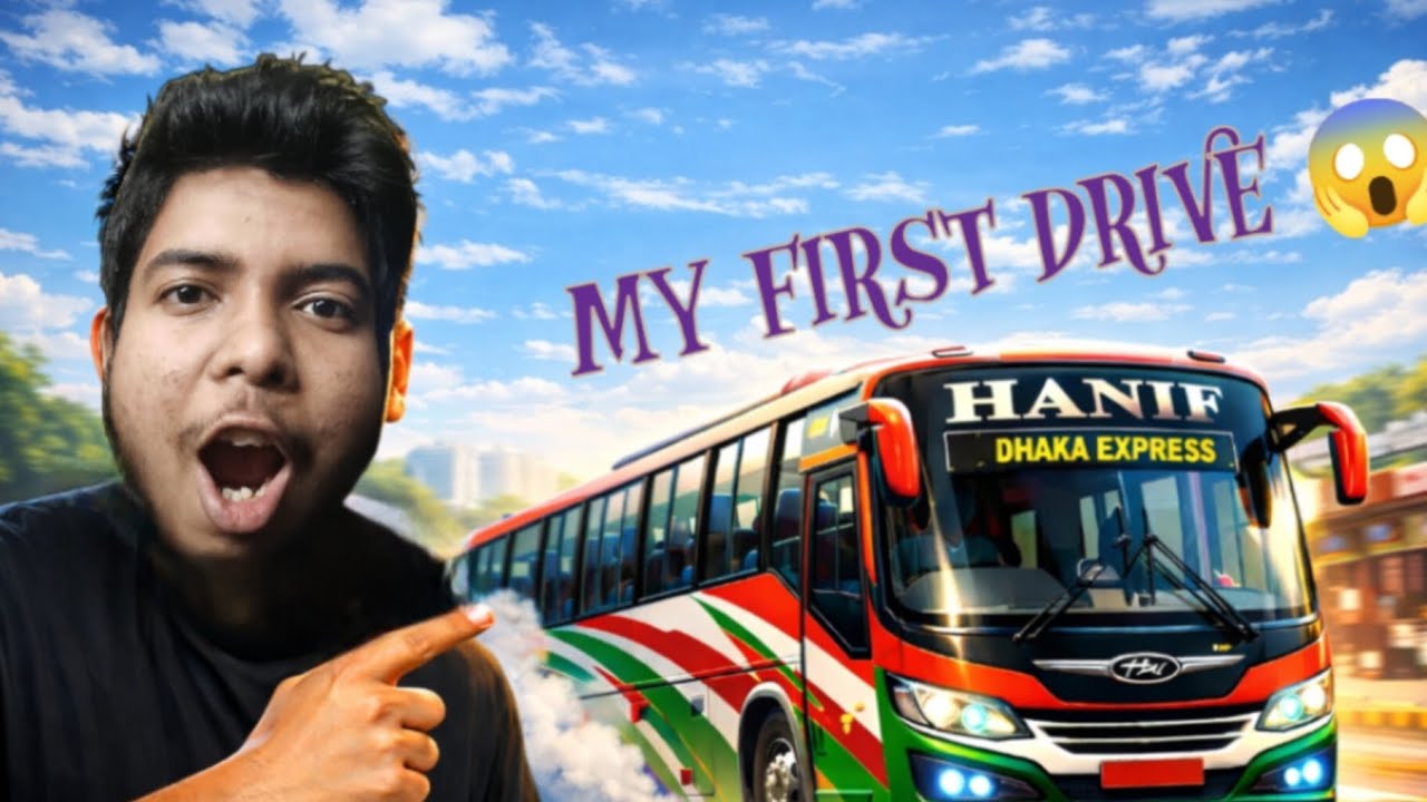 My First Drive in Bus Simulator! 🚍 | Real Bus Driving