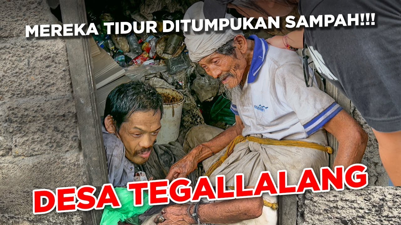 TIDAK BISA DIBAYANGKAN BAGAIMANA MEREKA TIDUR DI TUMPUKAN SAMP4H!!!