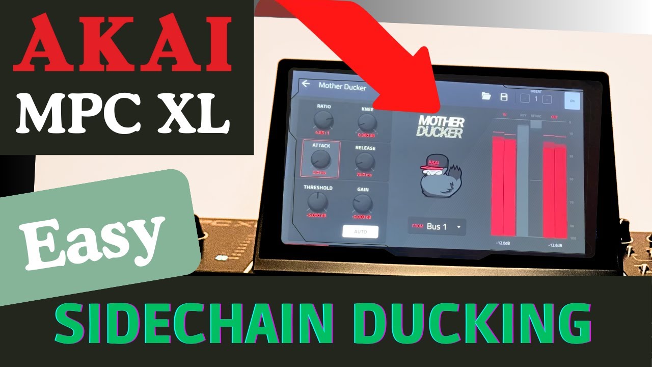 AKAI MPC XL 🔥 Sidechain Ducking Quick Tipp | DJ Mortimer Barten