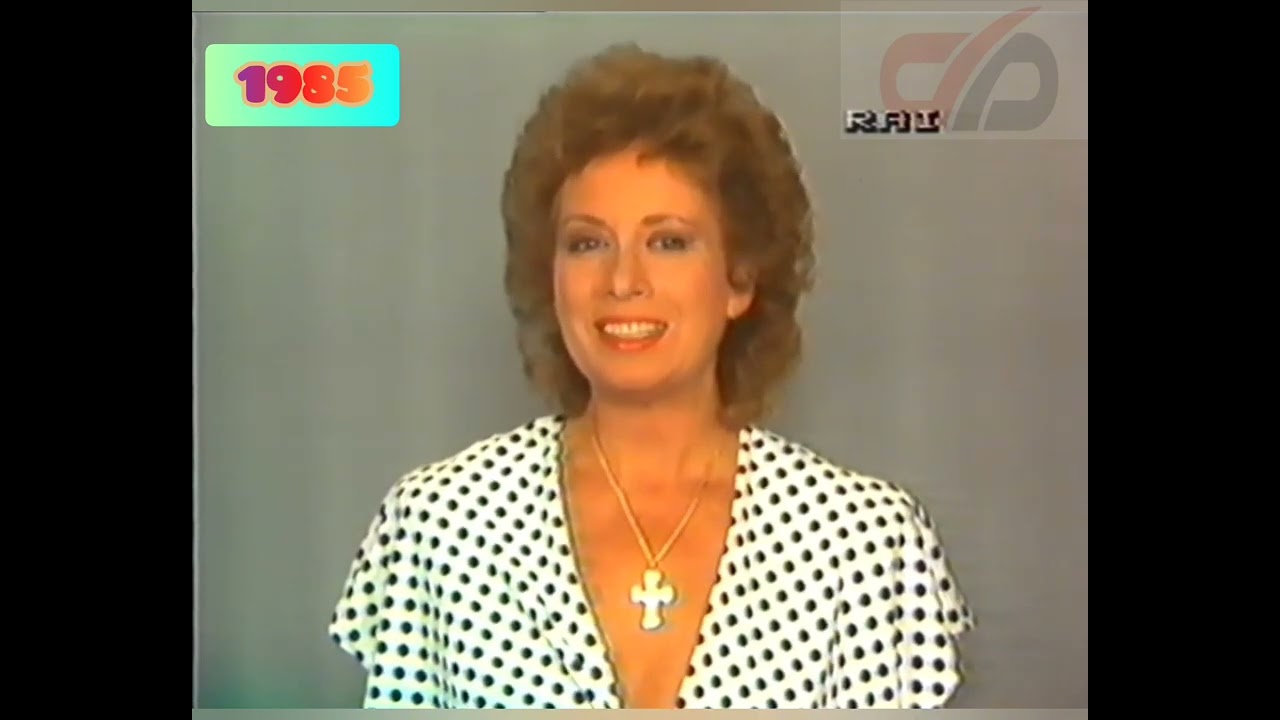 ROSANNA VAUDETTI -1985 , ANNUNCI RAI
