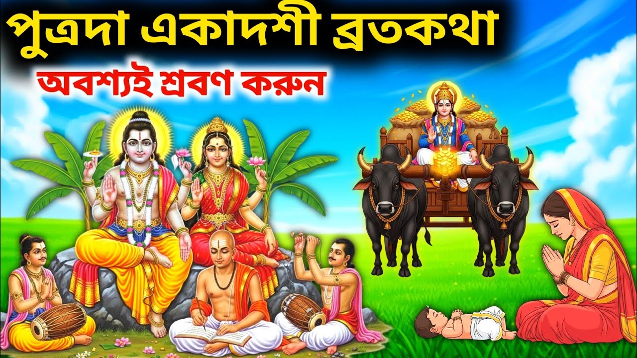 Putrada Ekadashi Vrat Katha | একাদশী ব্রতকথা | Ekadashi Katha | Putrada Ekadashi