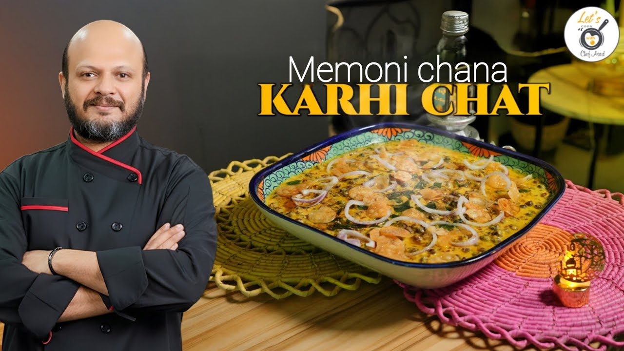 Memoni karhi chana chat bohat hi mazadar ajj hi try kegeya