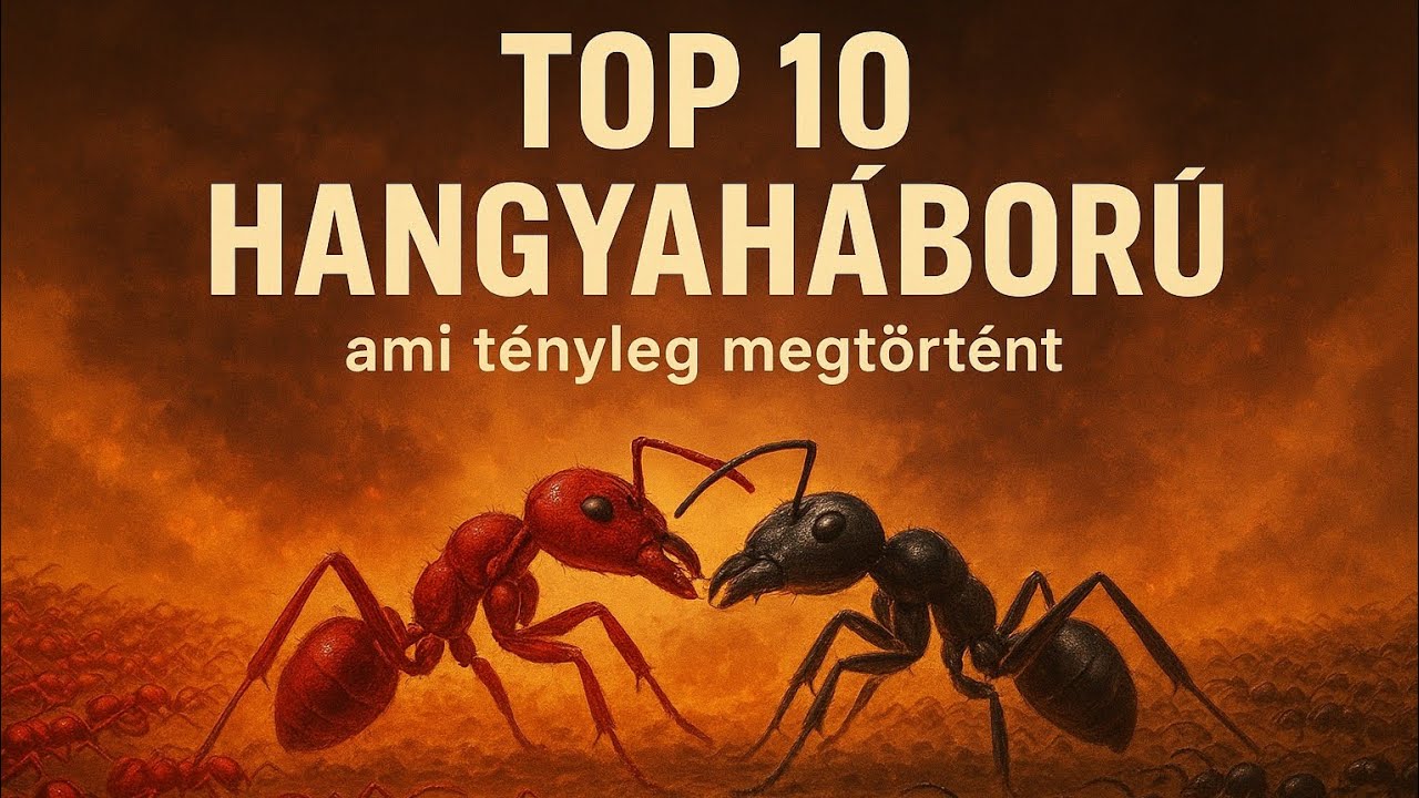 Top 10 Hangyaháború ami tényleg megtörtént 