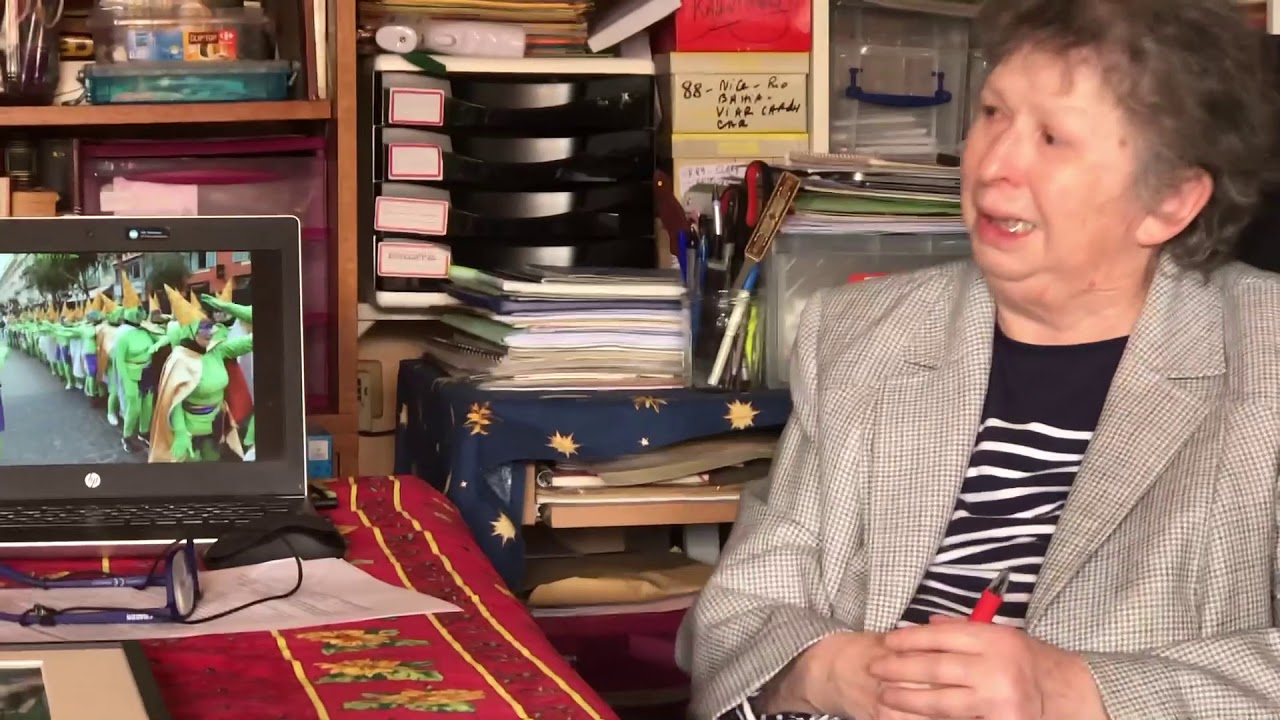 Nice & le Carnaval : Annie Sidro nous accueille chez elle