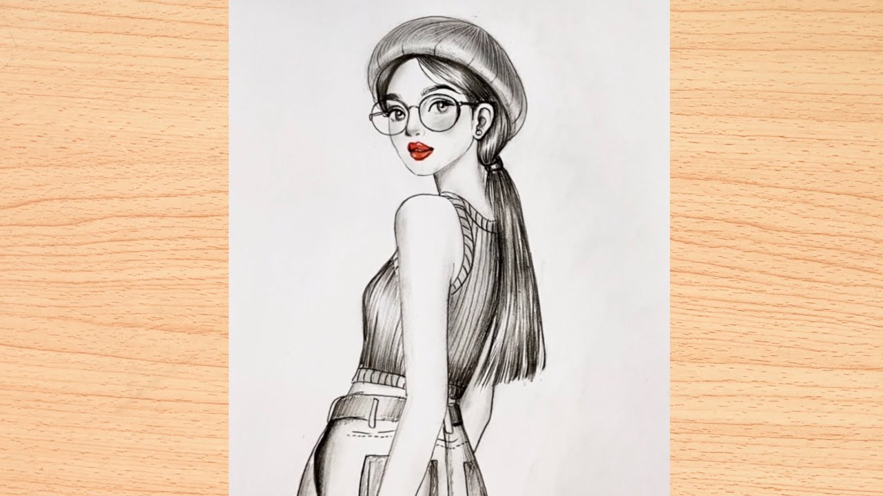 How to Draw a Girl Step by Step | Easy Pencil Sketch for Beginners