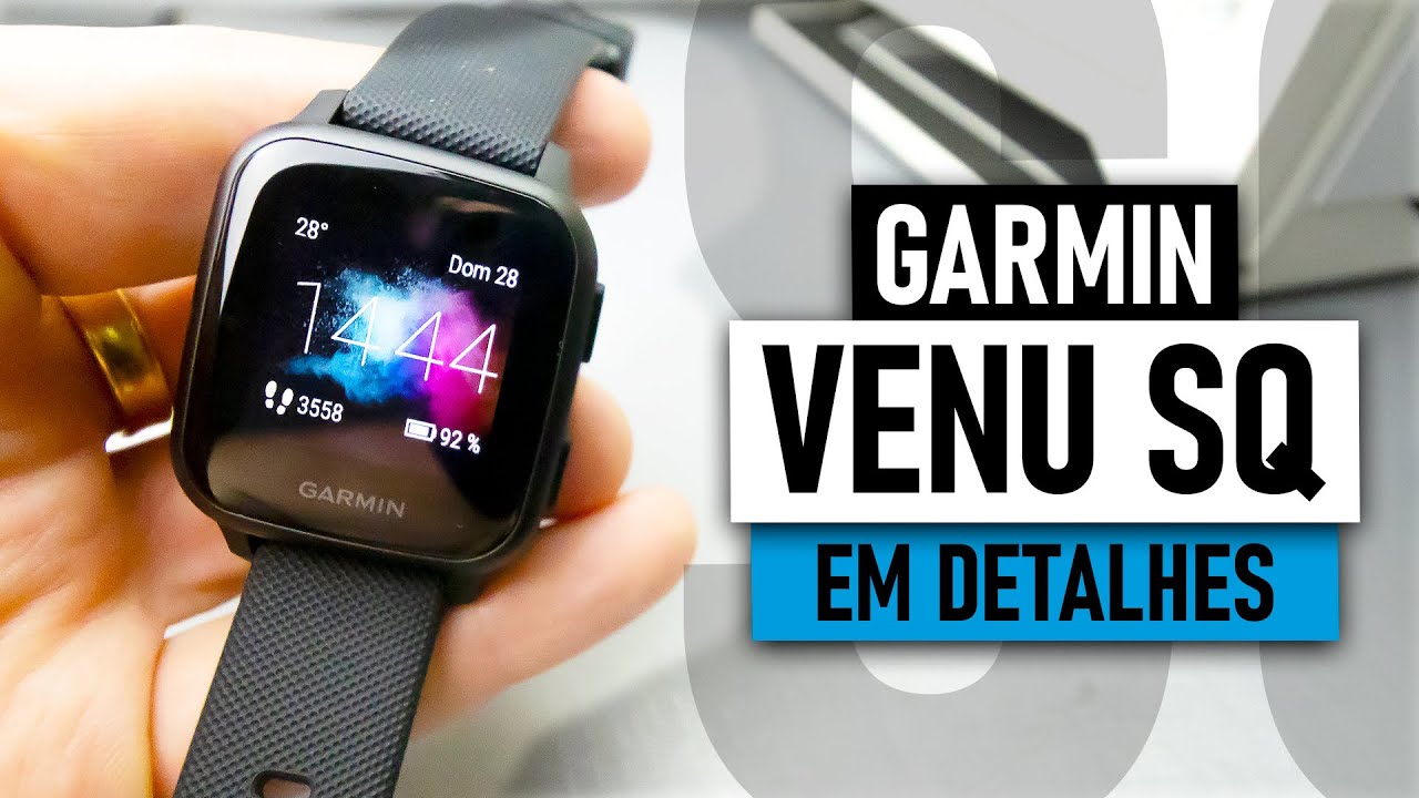 Garmin VENU SQ - Em Detalhes