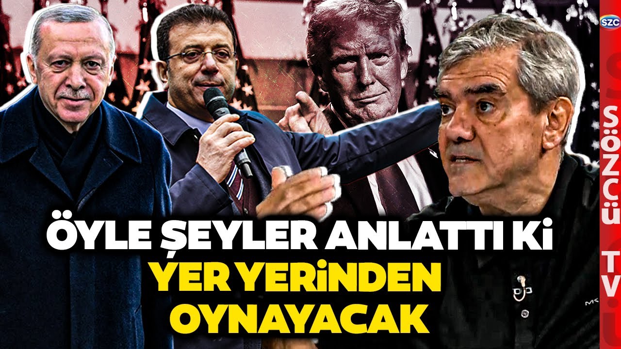 'Erdoğan Sırtını Trump'a Yasladı!' Yılmaz Özdil Ekrem İmamoğlu Detayıyla Anlattı