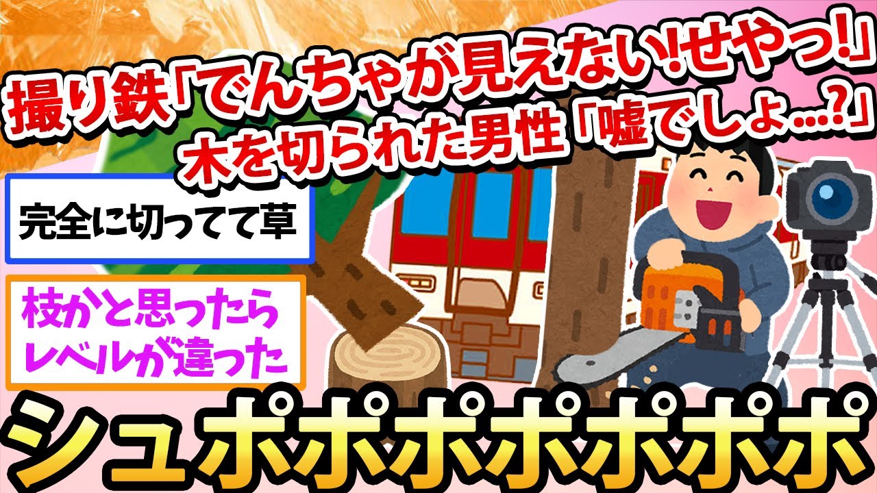 【2ch面白いスレ】撮り鉄「でんちゃ！でんちゃ！」→シュポポポポポ