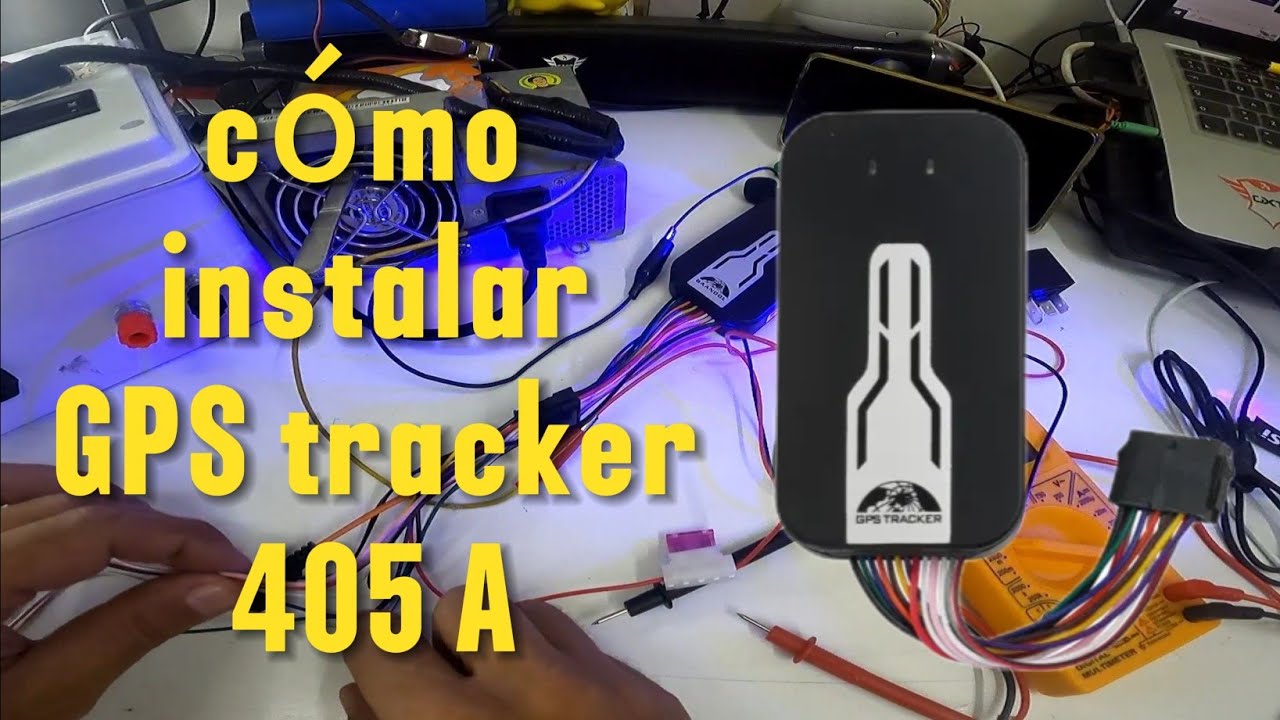 cómo instalar GPS tracker 405a | diagrama de instalación | tutorial de instalar gps en carro | 4G