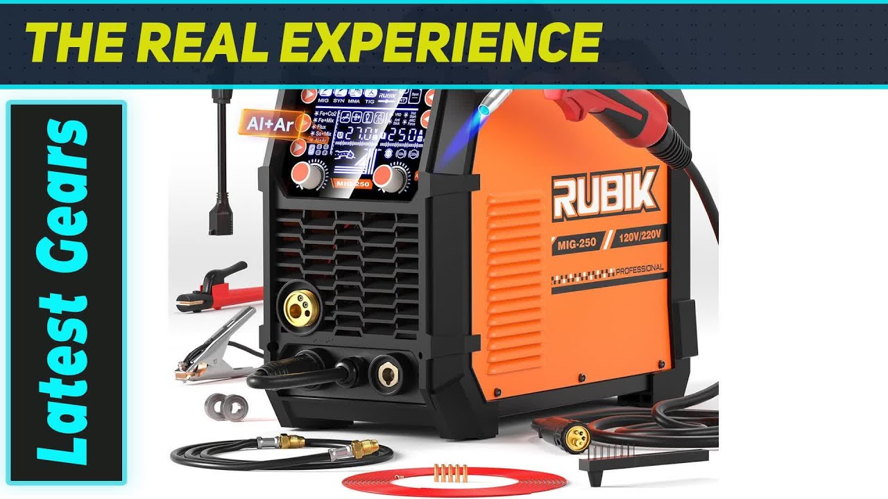 Unboxing and Testing: RUBIK Aluminum 250Amp MIG Welder