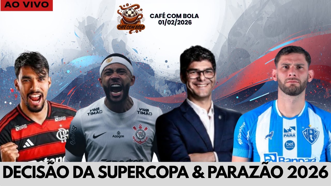 DECISÃO DA SUPERCOPA & PARAZÃO 2026!! - #futebol #cafécombola #paysandu #remo #2026