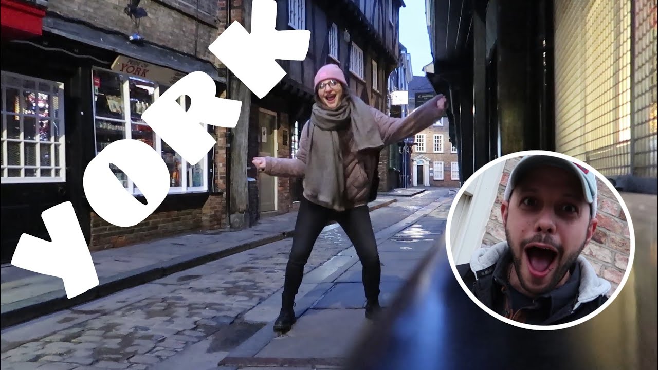 Paseo nocturno y golpe de suerte😯 - YORK parte 2