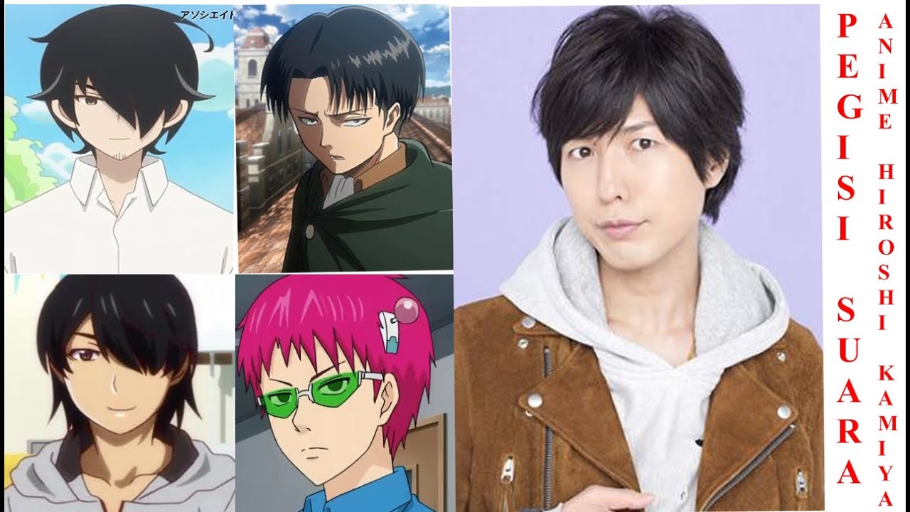 Top 26 Karakter Pengisi Suara Anime HIROSHI KAMIYA Film  (Kakushigoto)
