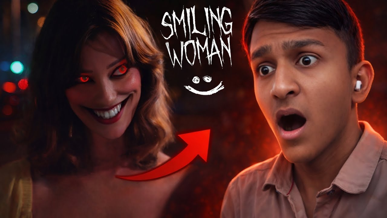 SMILING WOMAN 😱 | Iski Smile Normal Nahi Hai | Horror Reaction