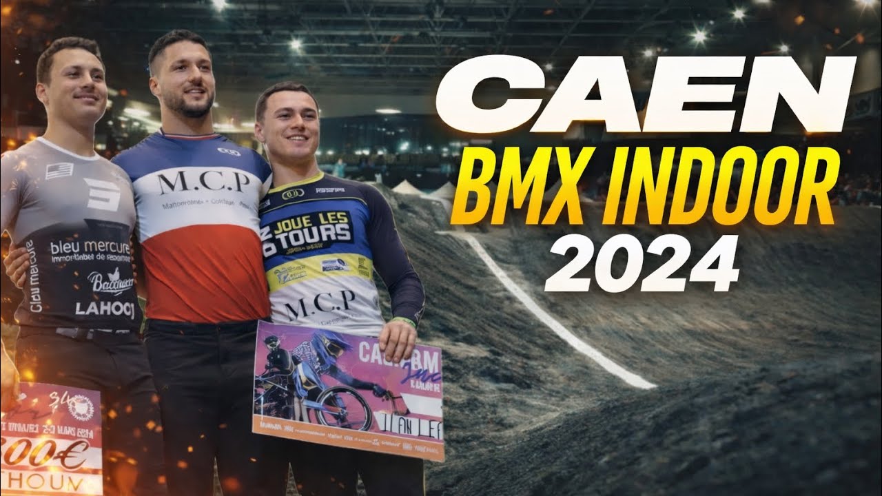 PODIUM A L’INDOOR DE CAEN BMX 2024 - INSIDE ACVISION