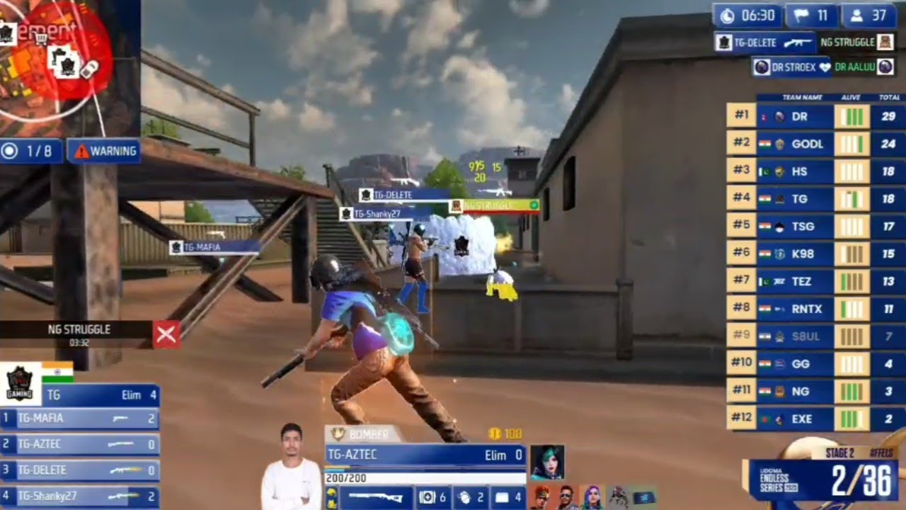 TG DELETE VS NG ESPORTS HIGHLIGHTS GAMEPLAY @FOZYAJAY @tgdelete25 @TotalGaming093 