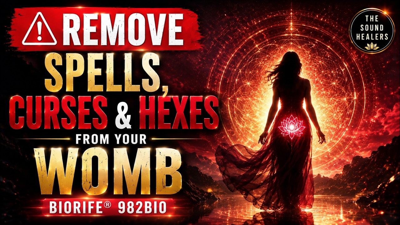 ⚠️ REMOVE SPELLS, CURSES & HEXES ATTACHED TO YOUR WOMB |  𝐁𝐢𝐨𝐫𝐢𝐟𝐞&reg; 𝟗𝟖𝟐𝐁𝐈𝐎