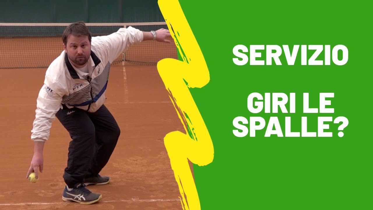 Servizio, giri le spalle?