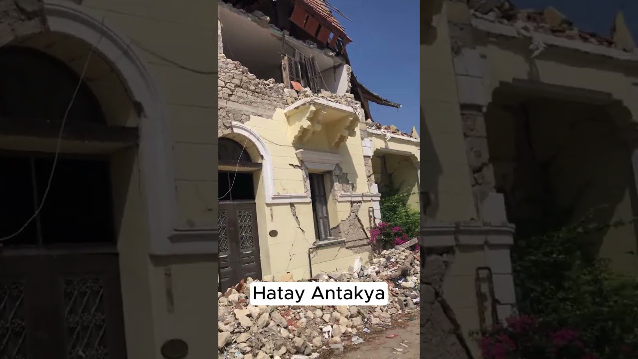 Hatay Antakya Deprem Sonrası Uzun Video #deprem #shorts #keşfet #hatay #saraycaddesi #eskiantakya