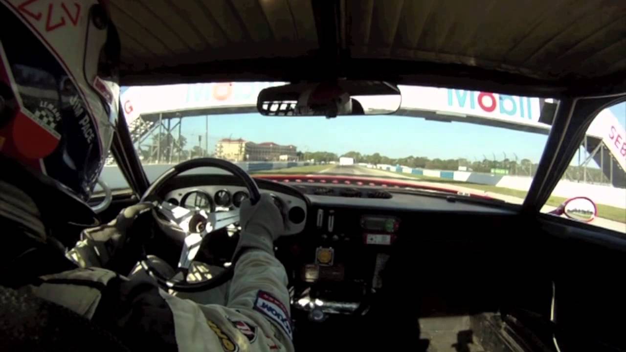 Ferrari Daytona onboard at Sebring International Raceway Jim Pace & Predator Performance