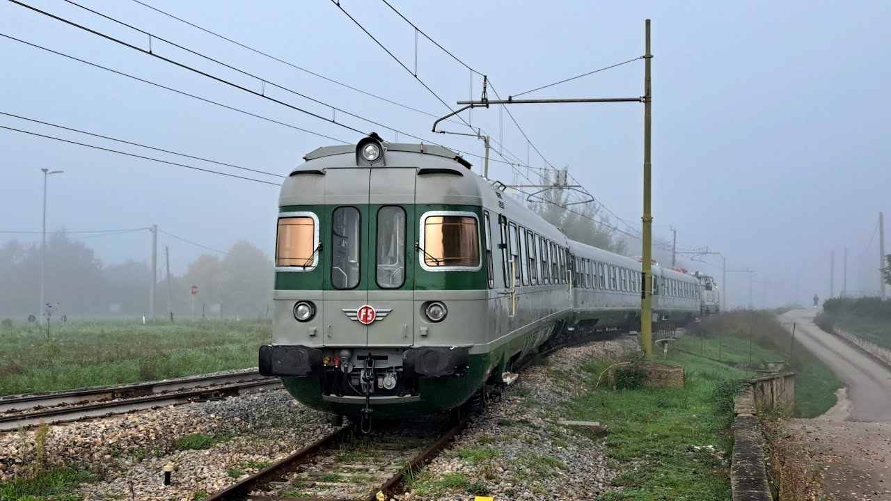 Si muovono le ALe601 della Fondazione FS e movimenti di altre carrozze in Casentino