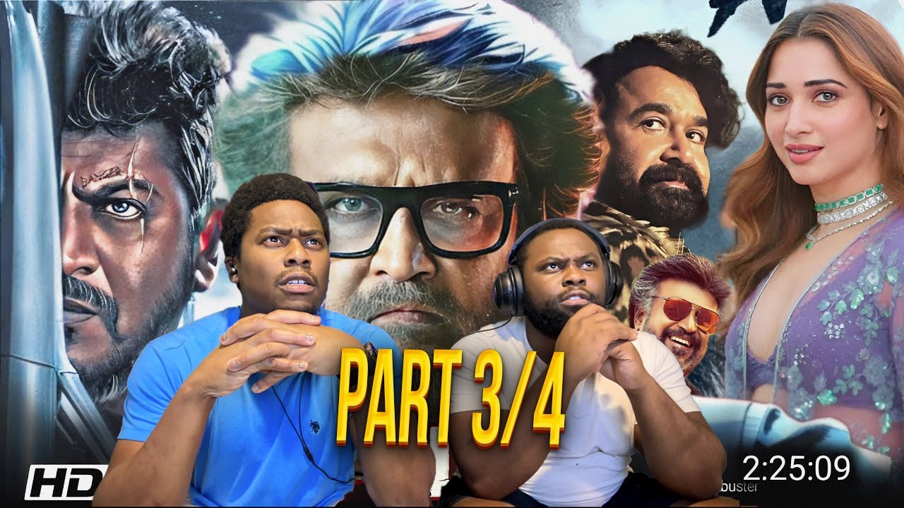 JAILER Movie Reaction Part 3/4! | Rajinikanth| BrothersReaction!