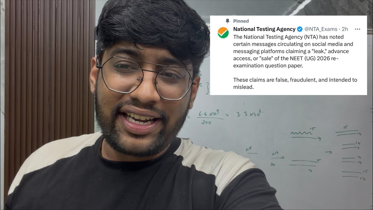 NTA reply on re-neet 26 paper leak😱| What next?