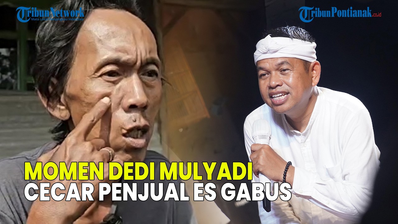 MEMANAS❗ REAKSI PENJUAL ES GABUS SEUSAI DICECAR GUBERNUR DEDI MULYADI