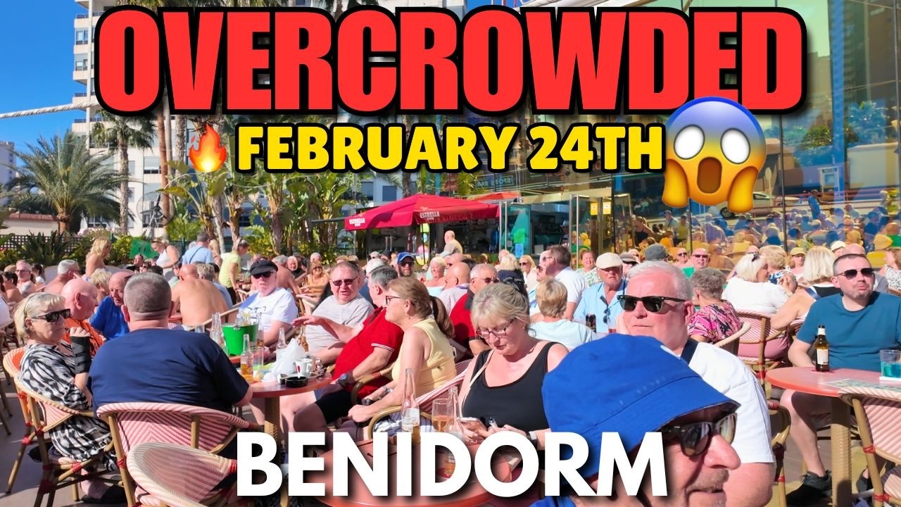 Benidorm JAM-PACKED Like NEVER Before! 😱🔥 Pubs, Bars & Terraces RAMMED!