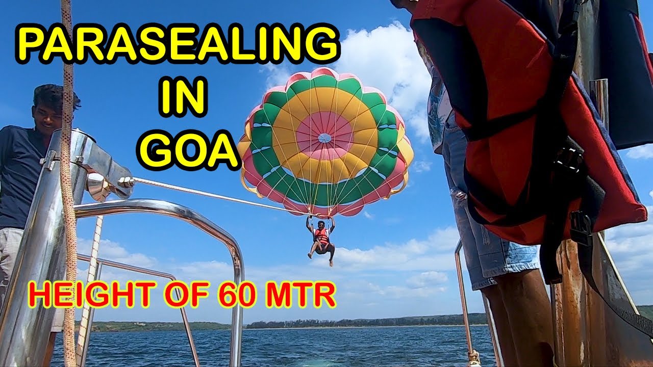 PARASAILING IN GOA || height of 60 meter #parasailing || SUDHIR GAWAS ||