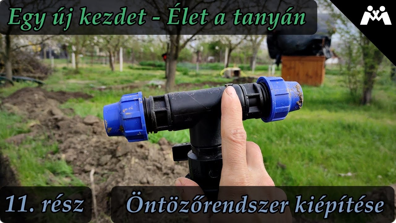 Egy új kezdet - Élet a tanyán - Öntözőrendszer kiépítése |11.rész|