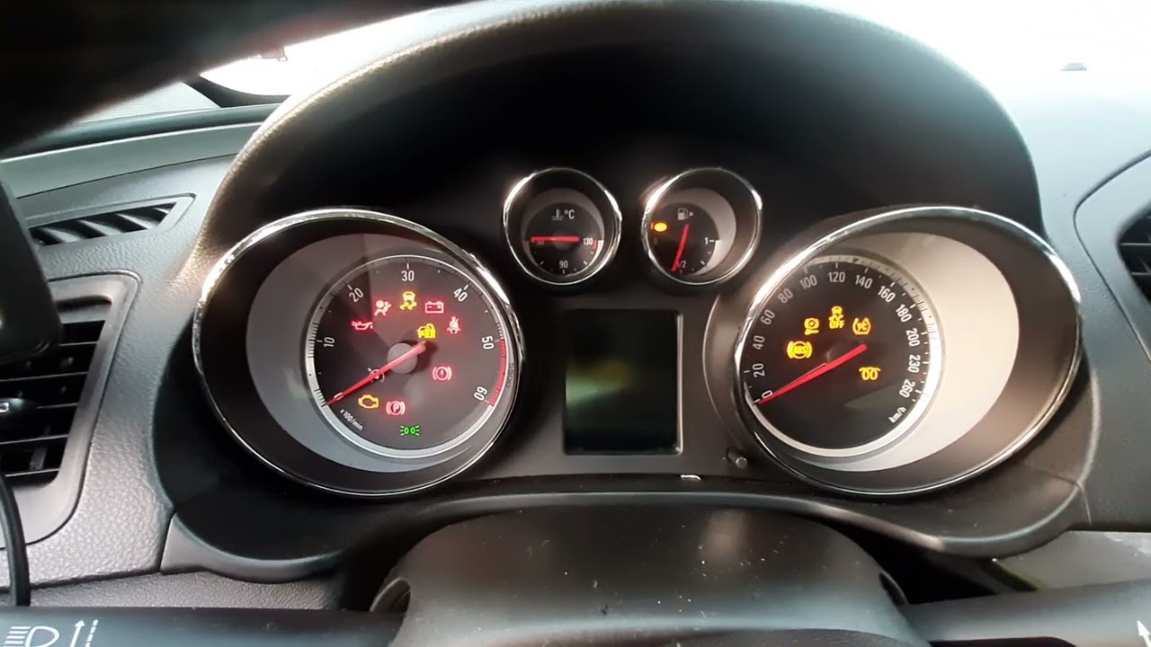 how to start in -10 opel insignia
