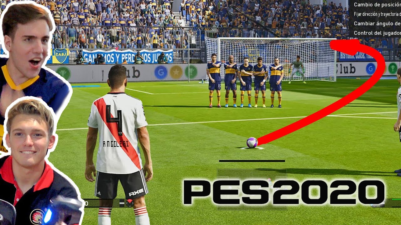 RIVER vs BOCA 3-1 | PES 2020 Partido VS MI HERMANO!! Fran MG