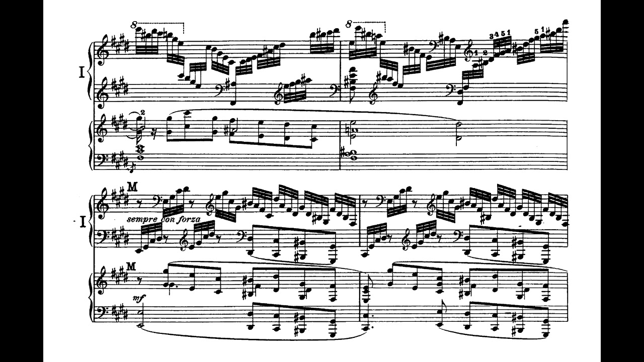 Moszkowski Piano Concerto in E Major Op.59 (Audio+Score)