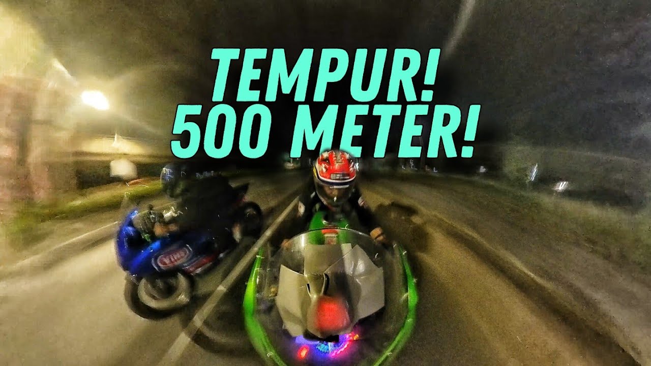 BALAS DENDAM CBR 250! TREK 500m HAMPIR IMBANG! 600m NINJA GUE BE LIKE : AMPUN CA' INI DI LUAR BATAS!