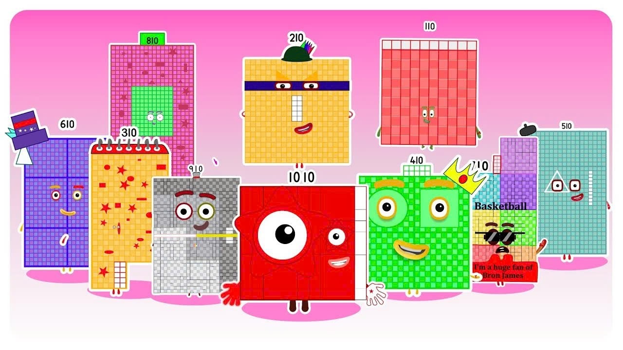 Sprunki OC Numberblocks 110 to 1010 | Compilation Incredibox #sprunki #numberblocks #incredibox