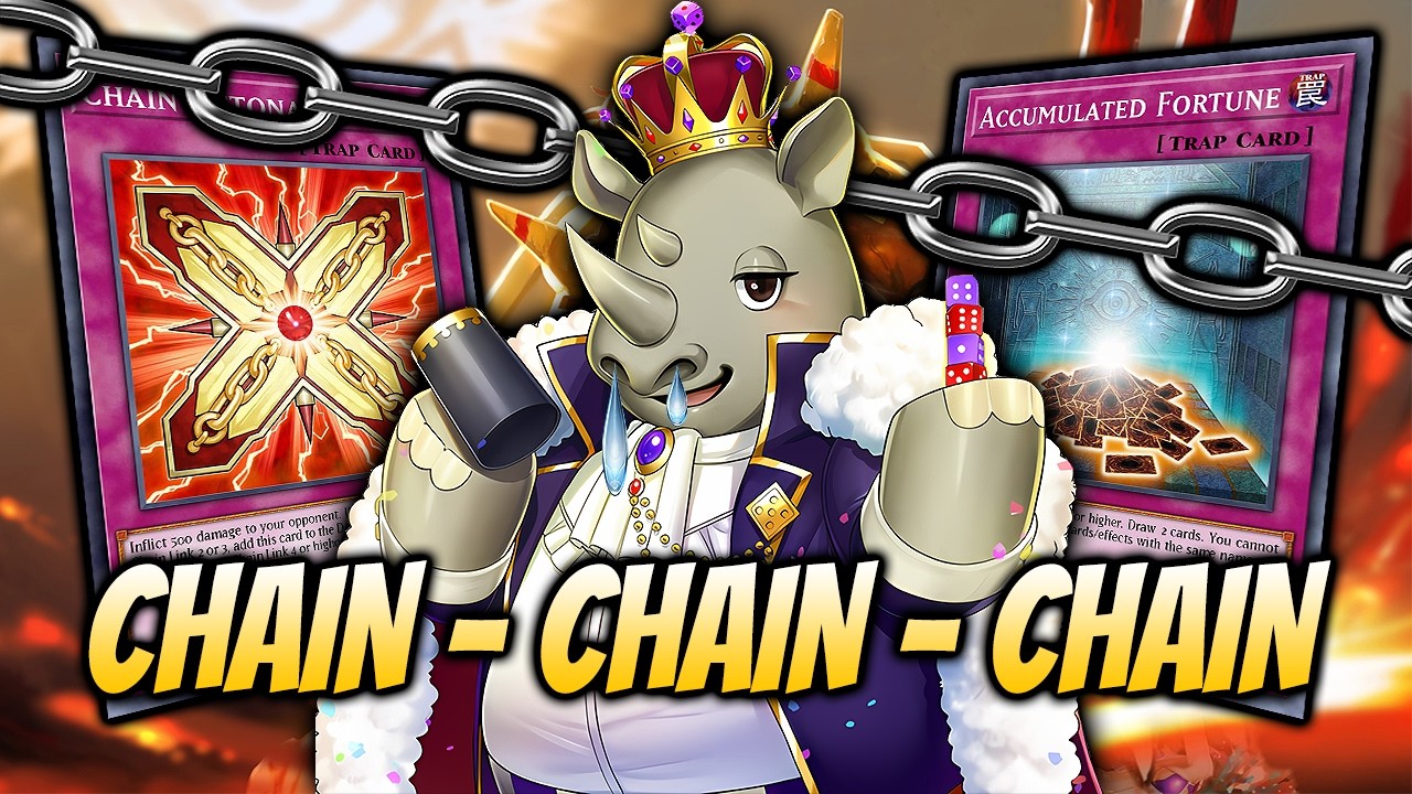 Bond Their Combo with 3 UR ❌ Shock Them mid combo with UPDATED Rhino Chain Burn Deck [Master Duel]