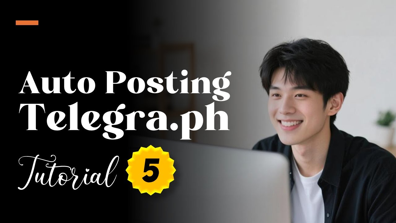 Jalankan Auto Posting Telegraph - Robot Marketing Backlink Building