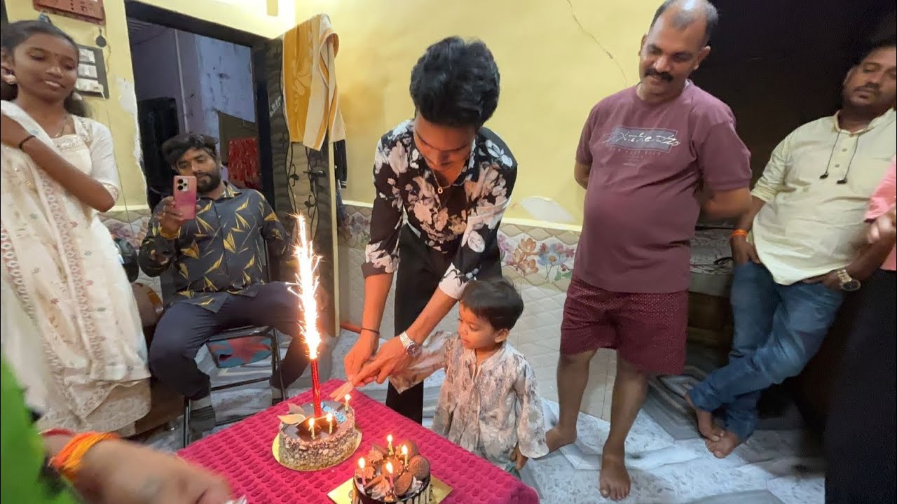 Krishna Ka Birthday Celebration 🎉🎁 #trending #viral #birthday #celebration #explore #share #vlog 