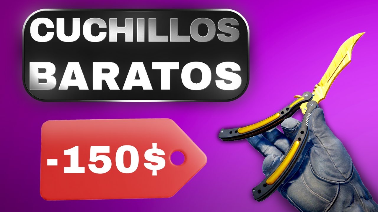 ¡CUCHILLOS por MENOS de 150$ en FACTORY NEW!