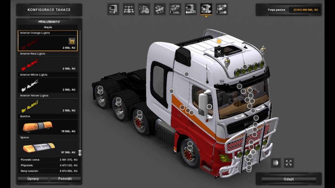 [ETS2]Euro Truck Simulator 2 Mercedes-Benz MP4 Mega Mod