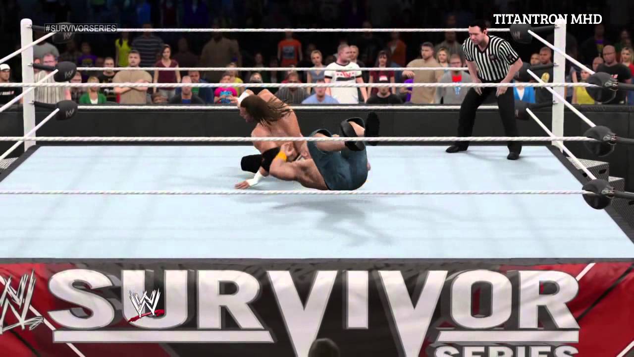 WWE 2K15 SIMULATION: John Cena vs Triple H vs Shawn Michaels | Survivor Series 2009